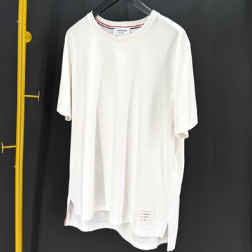 THOM BROWNE ポケット半袖Tシャツ ホワイト (MJS067A) 139999171