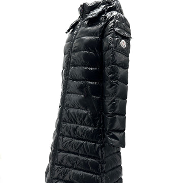 MONCLER Mocha Damen glänzende Longjacke 0 140029318