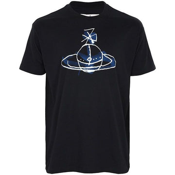 VIVIENNE WESTWOOD ORB Classic T-Shirt Schwarz 25FW 3G01003W J001M N401 140029427