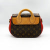 LOUIS VUITTON Rote Monogramm Eden MM Tote-Bag 140046316 [P]