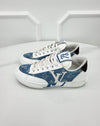 LOUIS VUITTON Charlie Denim Sneakers 34.5 140047364 [P]