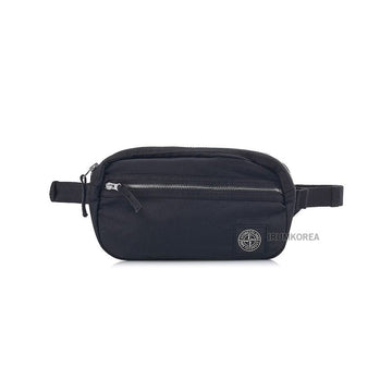 STONE ISLAND Kompakt Gürtel Tasche mit Patch S0251 V0029 FW25 Männlich K2S159200016 140049902