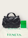 Bottega Veneta Black Intrecciato Top Handle Shoulder Bag 140063309 [P]