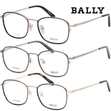 BALLY Titanium Brillenfassung BY5068H ultraleicht quadratische Metallfassung 123781339