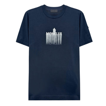 Moncler Gradient Graphic Logo T-Shirt 8C00029 742 140164492