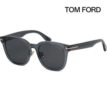 TOM FORD Sonnenbrille TF1241 K 20A Asiatische Passform Transparent Blau Horn Rahmen 150696404
