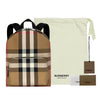 Burberry House Check Jeff Canvas Backpack Beige 80845501 140168894 [P]