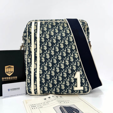 DIOR Oblique PVC Trotter Crossbody Bag & Schultertasche 140186204