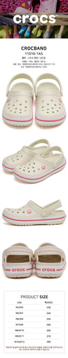 CROCS Crocband Clog Stucko Melon Herren Damen Slipper Sandalen 11016 1AS 78979799 [P]