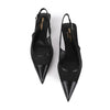 SAINT LAURENT Damen Mesh Slingback Heels 98083488 [P]