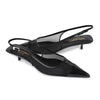 SAINT LAURENT Damen Mesh Slingback Heels 98083488 [P]