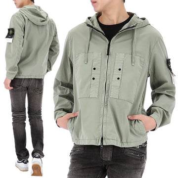 STONE ISLAND Lucky Chance Wappen Patch Supima Baumwolle Kapuzenjacke 140228296