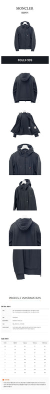 Moncler Men's Windbreaker Jacket FOLLY-999 36001895 [P]