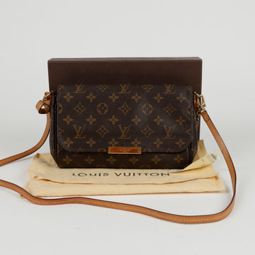 LOUIS VUITTON M40718 Favorit MM Schulter-Crossbody Tasche 140018480