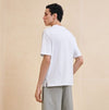 HERMES Runde Kurzarm-T-Shirt in Weiß H467930 140276788 [P]