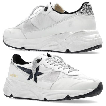 Golden Goose Running Sole Blackstar Sneakers White Glitter Tab GWF00682 F005437 11723 142712821