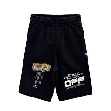 Off White Wavy Line Shorts OMCI006 1001 140316330