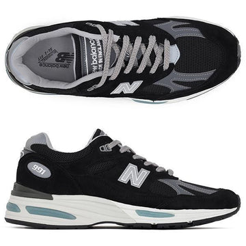 NEW BALANCE 991 V2 Sneakers in Schwarz Made in UK 25FW 140316380 [P]