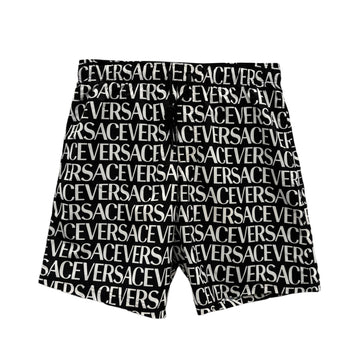 VERSACE スウィムパンツ ロゴプリント 1002517 5B040 140332890