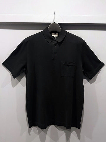 HERMES Hロゴカラーティーシャツ ブラック 140344464