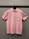Hermes Pink H Logo Polo Shirt 140344499 [P]