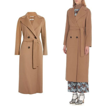 MaxMara PARIDE Double Wool Long Coat 73257041