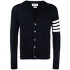 THOM BROWNE Klassische Merinowolle Strickjacke, MKC002A Y1014 415 61731019 [P]