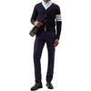 THOM BROWNE Klassische Merinowolle Strickjacke, MKC002A Y1014 415 61731019 [P]