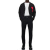 AMI Intarsien-Wollcardigan 018 54246721 [P]