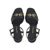 SALVATORE FERRAGAMO ONDINA Doppelte Gancini Sandalen 55MM 0757840 56079149 [P]
