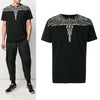 MARCELO BURLON Neon Wing Rund T-Shirt CMAA018S19001026 1031 45117525 [P]