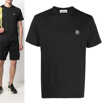 Stone Island Logo Patch Short Sleeve T-Shirt 741524113 V0029 45119318