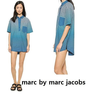 MARC JACOBS Markenübergreifender Streifen Cover-up M4003764 45119319