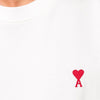 AMI Langarm-T-Shirt mit Besticktem Logo E21HJ005 701 45119305 [P]