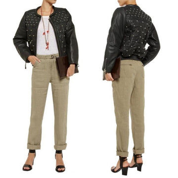 Isabel Marant Linen Elastic Pants 45119269