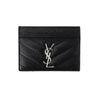 SAINT LAURENT Monogram Karteihülle mit Silberprägung 423291 BOW02 1000 45118910 [P]