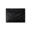 SAINT LAURENT Monogram Karteihülle mit Silberprägung 423291 BOW02 1000 45118910 [P]