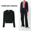 COMME DES GARCONS Rote Herz-Logo-Patch-Hoodie Jacke P1T171-1 45118902 [P]