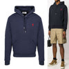 AMI gesticktes Herzlogo Hoodie Navy E21HJ008730 51477 45118802 [P]