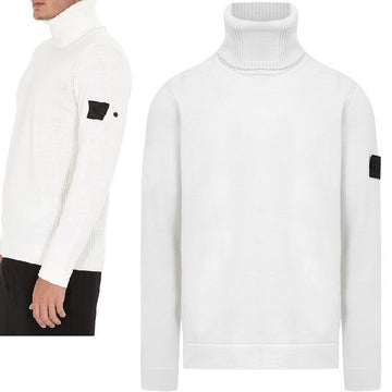 Stone Island Wool Turtleneck White 7319510A5 V0099 45118682