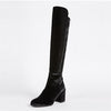 STUART WEITZMAN LOWJACK Veloursleder Stiefel für Damen A411790_1 45118662 [P]
