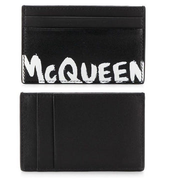 Alexander McQueen Logo Graffiti Wallet 602144 1NT1B 1070 45118564
