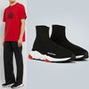 BALENCIAGA Speedrunner Schwarz-Rot 587286 W1721 1019 45118156 [P]