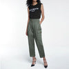 BALMAIN ゴールドボタン ロゴプリント コットン トップ B012 45118058 [P]