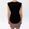 BALMAIN ゴールドボタン ロゴプリント コットン トップ B012 45118058 [P]
