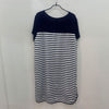 DKNY Stripe Short Sleeve Dress CA31127 45118037 [P]