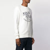 MAISON KITSUNE PALAIS ROYAL Sweatshirt in Elfenbein AM00300KM0001 45118012 [P]