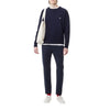 MAISON KITSUNE Fox Patch Sweatshirt Navy AM00302KM0002 45118008 [P]