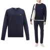 MAISON KITSUNE Fox Patch Sweatshirt Navy AM00302KM0002 45118008 [P]