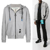 Off White Diags Indus Slim Hooded Zip-Up OMBE001E19E 45117984 [P]